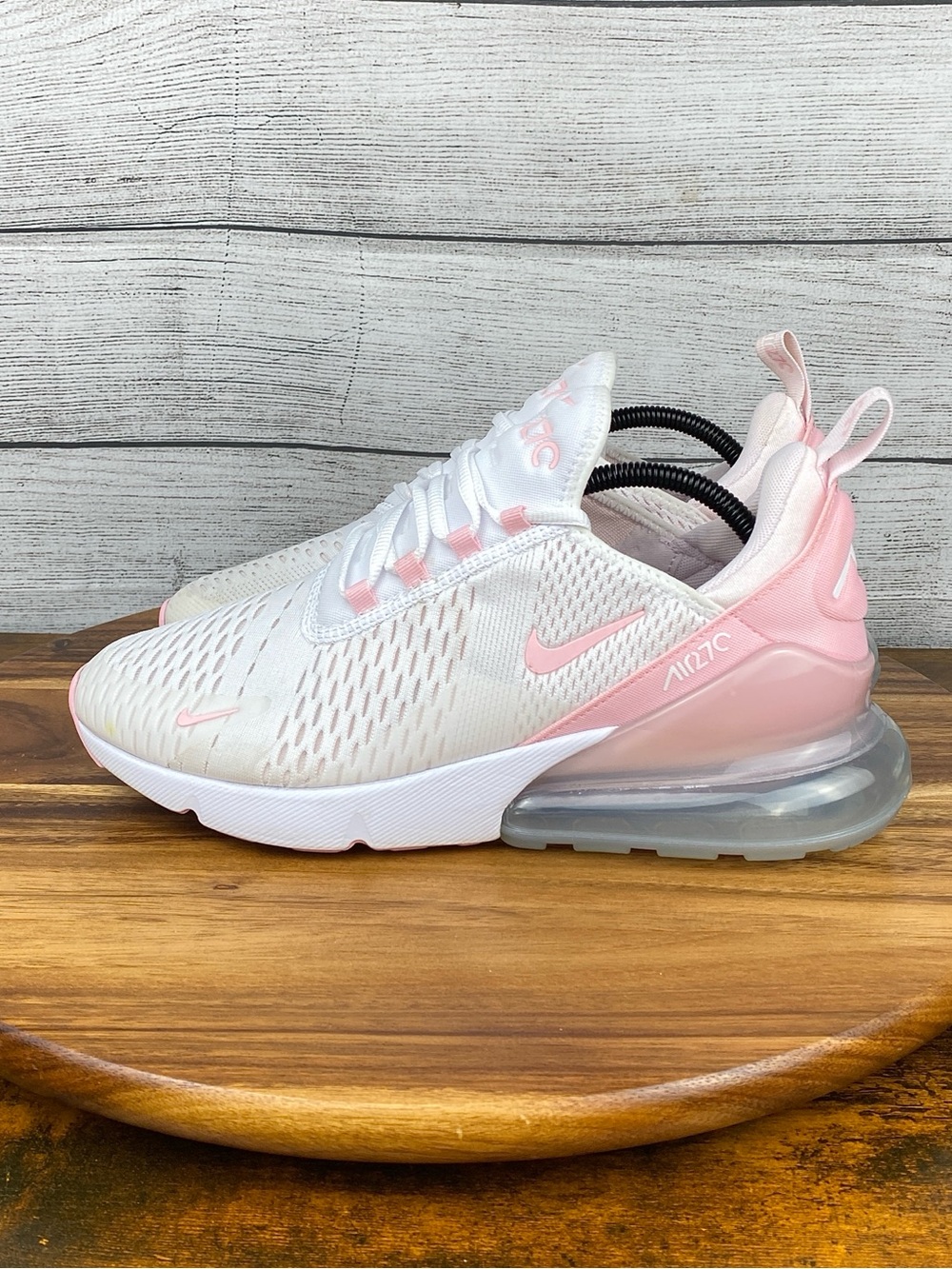 Nike Air Max 270 White Soft Pink Shoes FJ4575-100 Women’s Sneaker Size 11